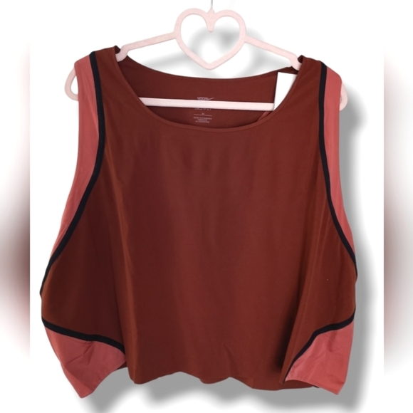 NWT Nike Yoga Dri Fit Infinilon Luxe Crop Tank Top Size 3X - Picture 6 of 11